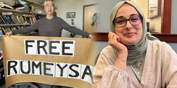 ABD'li Profesör, Rümeysa Öztürk İçin Açlık Grevinde