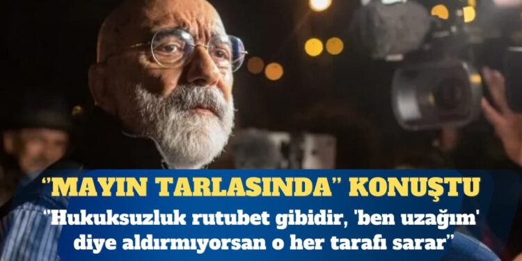 Ahmet Altan: Hukuksuzluk rutubet gibidir, ‘ben uzağım’ diye aldırmıyorsan o her tarafı sarar