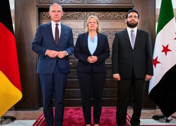 Alman Bakan'dan Şam'da "sınır dışı" temasları