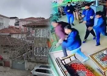 Amasya'da Büyük Sarsıntı Korkuttu! Deprem Anı Saniye Saniye Kamerada: Kendilerini Dışarı Böyle Attılar