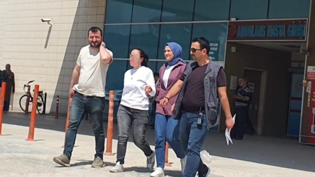 Aranan kadın ormanda saklanıyormuş