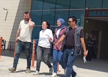 Aranan kadın ormanda saklanıyormuş