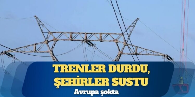Avrupa’da geniş çaplı elektrik kesintisi: İspanya, Portekiz ve Fransa’nın bazı bölgeleri etkilendi