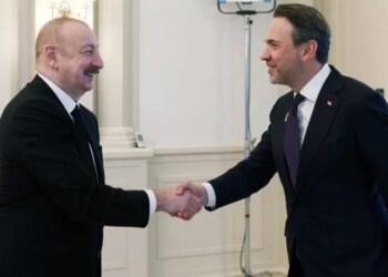 Bakan Bayraktar Azerbaycan Cumhurbaşkanı Aliyev ile görüştü