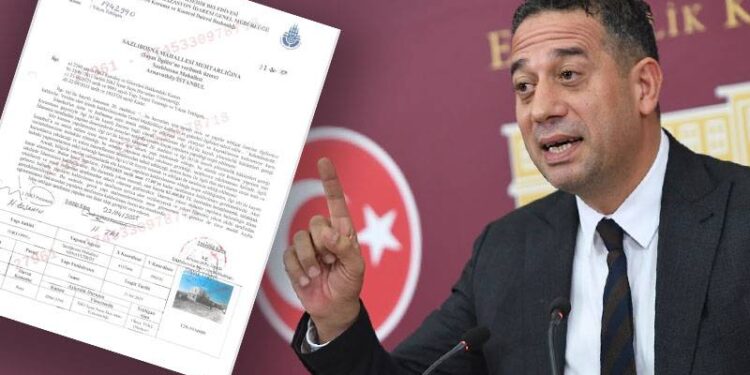 CHP'li Başarır, "İBB'ye yapılan operasyonun belgesi" diye paylaştı; İşte İSKİ'nin TOKİ'ye gönderdiği yıkım tebligatı