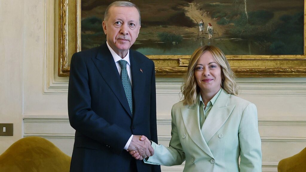Cumhurbaşkanı Erdoğan ile Meloni'den Ortak Açıklama