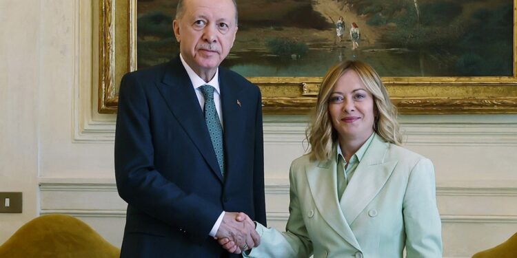 Cumhurbaşkanı Erdoğan ile Meloni'den Ortak Açıklama
