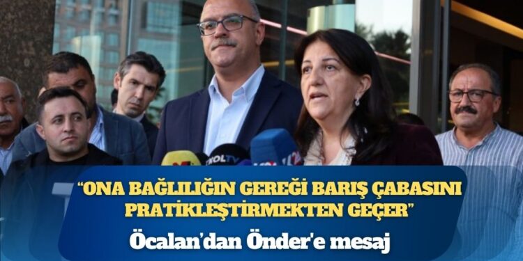DEM Parti-Abdullah Öcalan görüşmesi tamamlandı