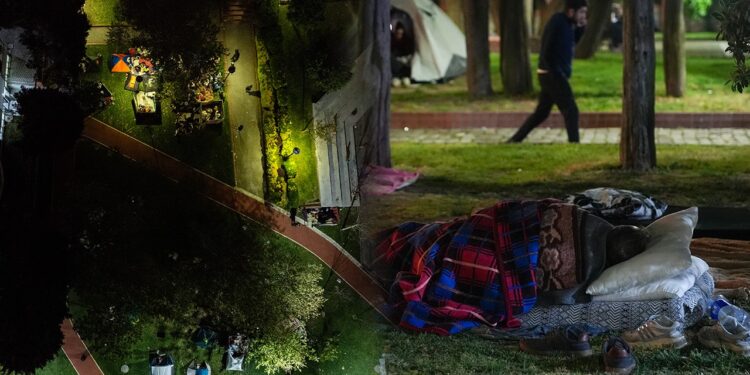 Deprem Korkusu Sürüyor! İstanbullular Bu Gece de Dışarıda: 'Mezarlıkta, Tabutlarda Yaşıyoruz'