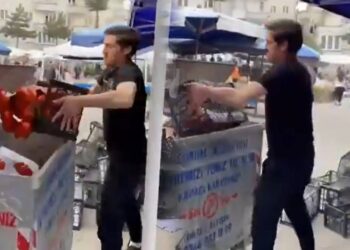 Domateslerini Çöpe Döken Pazarcıya Milyonluk Ceza