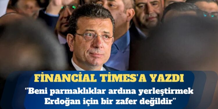 Ekrem İmamoğlu: Beni parmaklıklar ardına yerleştirmek Erdoğan için bir zafer değildir