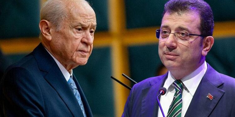 Ekrem İmamoğlu’na dönük algı çalışmasına Devlet Bahçeli’den destek