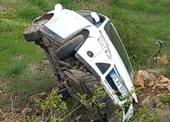 Elazığ'da Feci Kaza: Otomobil Şarampole Devrildi