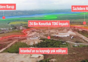 İmamoğlu: Kanal İstanbul için Sazlıdere Barajı etrafında 24.000 konut inşa ediliyor