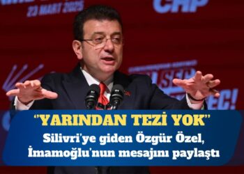 İmamoğlu: Yaptıklarının farkındayım, yarından tezi yok açıklayacağım