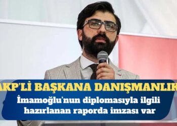 İmamoğlu’nun diplomasıyla ilgili hazırlanan raporda imzası bulunan Çetin, AKP’li başkanın danışmanı çıktı