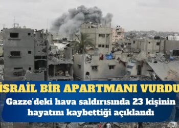 İsrail Gazze’de bir apartmanı vurdu: 23 ölü