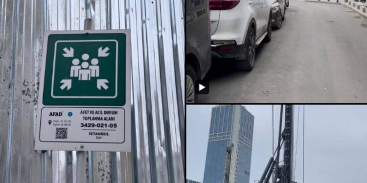 İstanbul depreminde toplanma alanlarına giremeyen insanlar, sokak araları ve parklarda bekledi