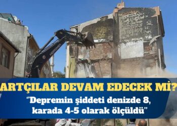 Kandilli Rasathanesi: Depremin şiddeti denizde 8, karada 4-5 olarak ölçüldü
