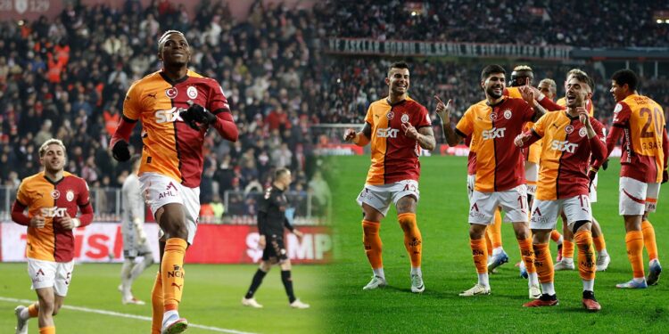 Lider Kritik Virajı Kayıpsız Döndü! Galatasaray, Samsunspor'u 2 Golle Geçti