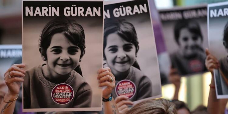 Narin Güran cinayetiyle ilgili 12 sanık ile suça sürüklenen 3 çocuk hakim karşısına çıkacak