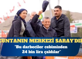 Özgür Özel: Bu cuntanın karargahı Beştepe’deki saraydır