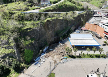 Samsun'da aynı bölgede ikinci kez heyelan meydana geldi