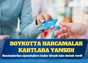 Muhalefet kazandı, boykotta harcamalar kartlara yansıdı