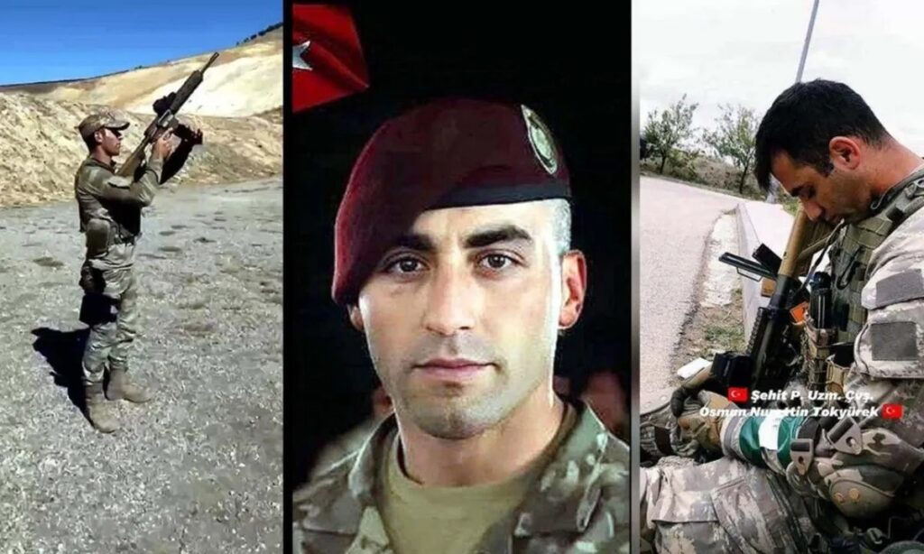 Şehidin naaşı yaklaşık 3 yıl sonra mağarada bulundu