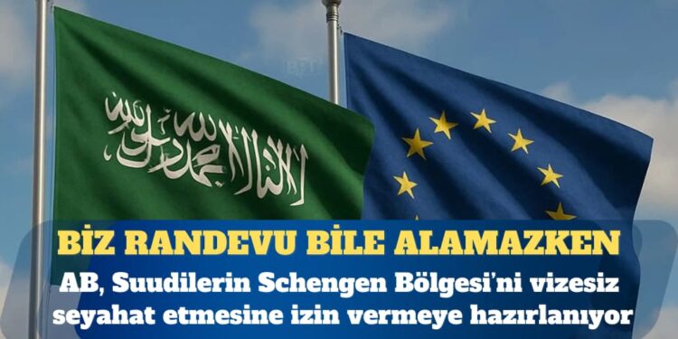 Suudiler Avrupa’ya vizesiz gidebilecek