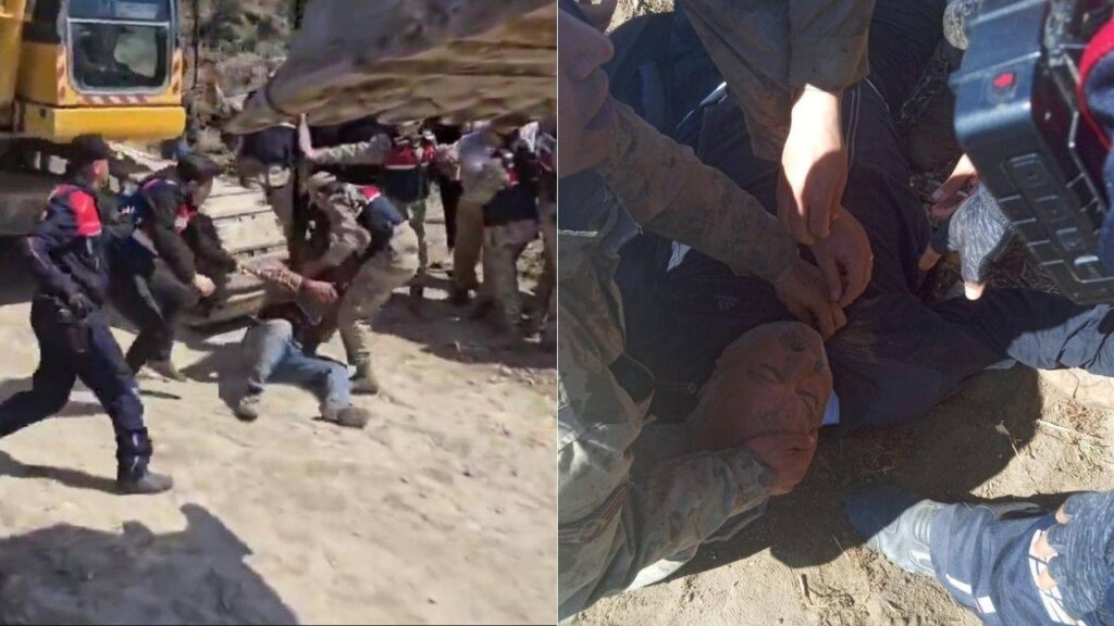 TOKİ için köylüye cop, doğaya kepçe vuruldu