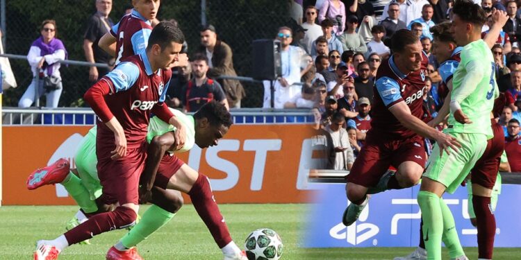 Trabzonspor'un Gençleri Finalde Kaybetti... Bordo-Mavililer UEFA Gençlik Ligi'nde İkinci Oldu