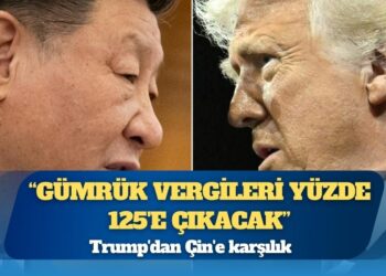 ABD Başkanı Trump: Çin’den ithal edilen mallara uygulanan gümrük vergisi oranı yüzde 125’e çıkarılacak