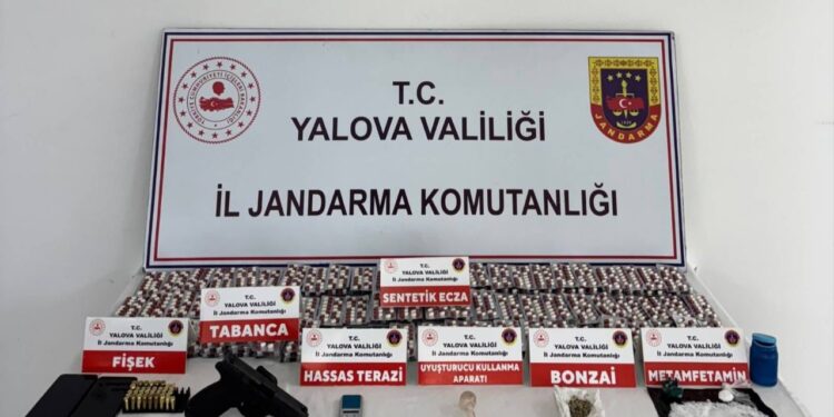 Yalova'da Jandarmadan Uyuşturucu Operasyonu