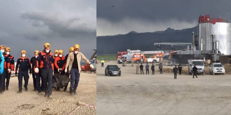 1 işçi öldü, 1 işçi yaralı