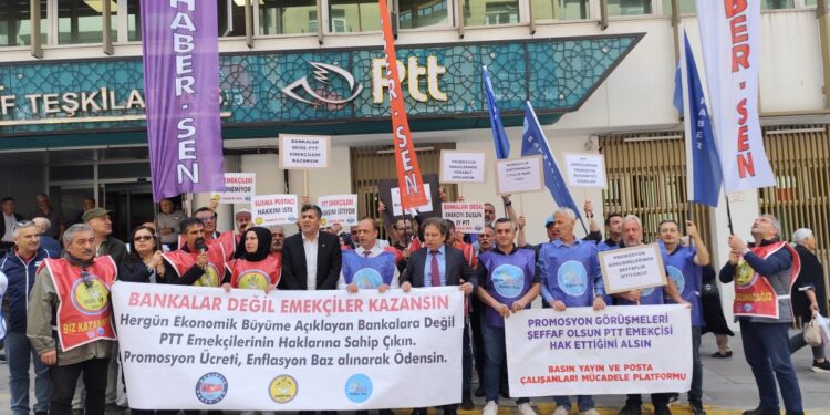 PTT emekçileri taleplerini açıkladı