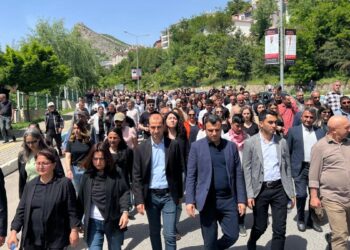 Binler Kaytan ve Altun’un anması için Seyit Rıza Meydanı’nda
