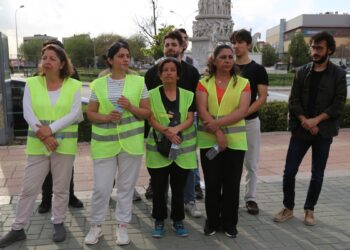 İşçilerin yürüyüşü 6’ncı gününde
