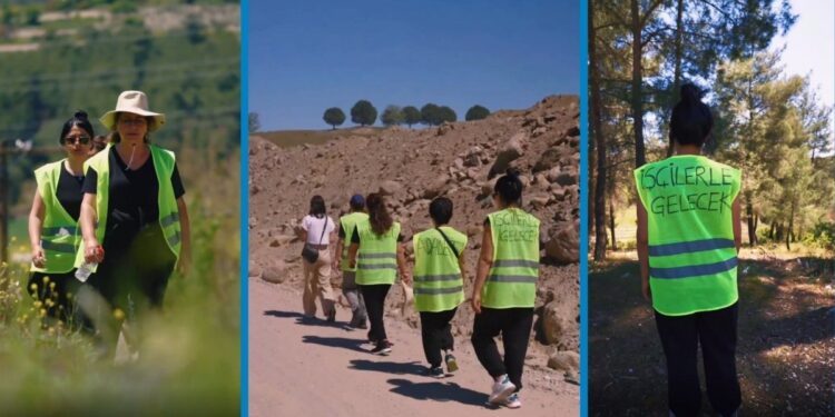‘Kadınların Ayak İzi’ yürüyüşü: İşimizi istiyoruz