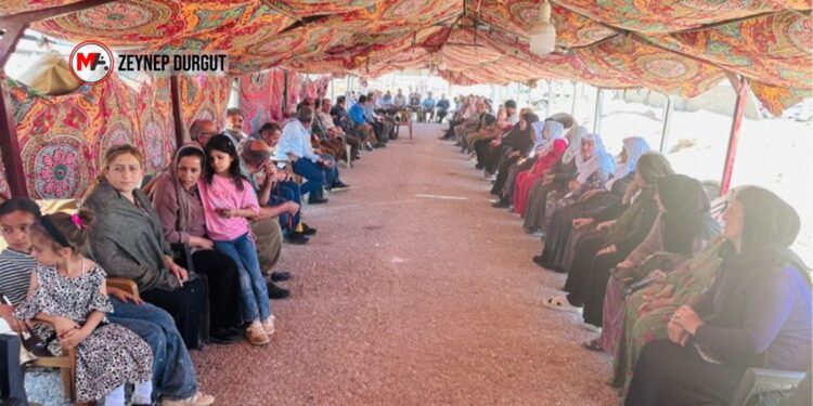 Mexmûrlular talepleri karşılanıncaya kadar eylemde olacak