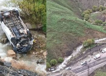 Gever’de kaza: 2 ölü, 3 yaralı