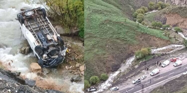 Gever’de kaza: 2 ölü, 3 yaralı