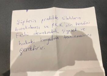 İşte Önder’in İmralı’da not aldığı çağrının son cümlesi