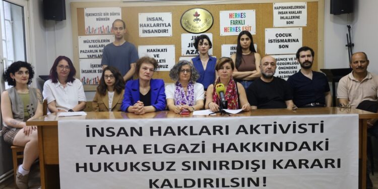 Mülteci hakları savunucusu Taha Elgazi’nin sınır dışı edilmesine tepki