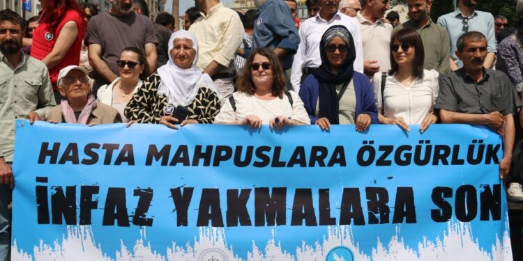 ‘Hasta tutsaklara özgürlük, infaz yakmalara son’