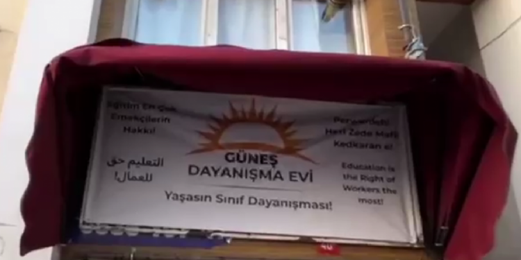 Dolapdere’de Güneş Dayanışma Evi açıldı