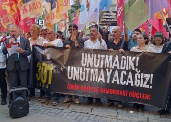İzmir’de Soma anması
