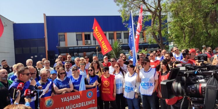 Temel Conta işçileri: Saldırılar kararlılığımızı artırıyor