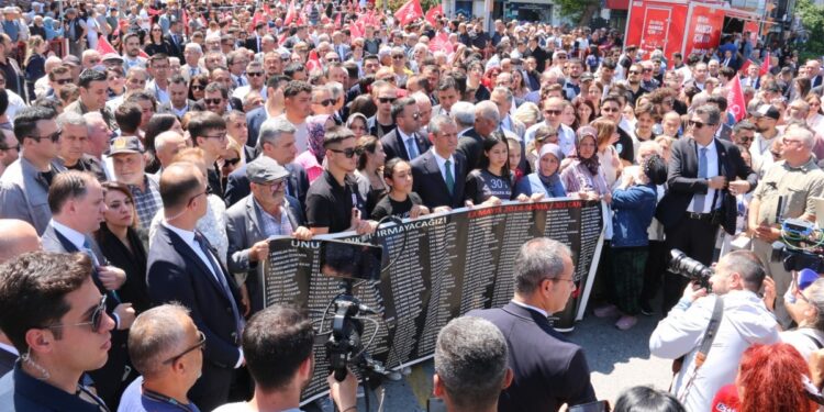 Soma’da 301 madenci anıldı