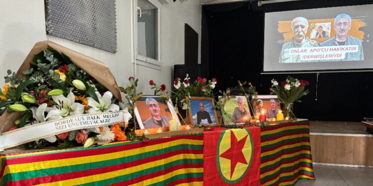 Kaytan ve Altun için Fransa’da anma